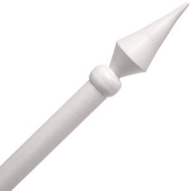 Verners Flagpole 2.15m White