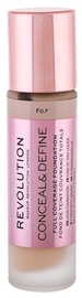 Makeup Revolution London Conceal & Define Foundation 23ml F0.7