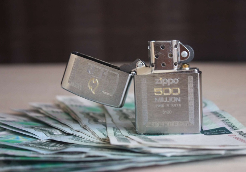 Žiebtuvėlis Zippo Lighter 28412, sidabro