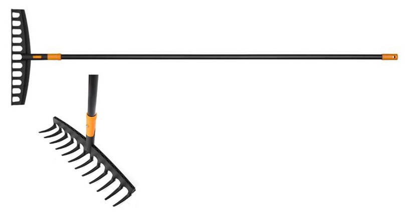 Grābeklis universāls Fiskars Solid 135066/1003466, ar kātu, 1640 mm