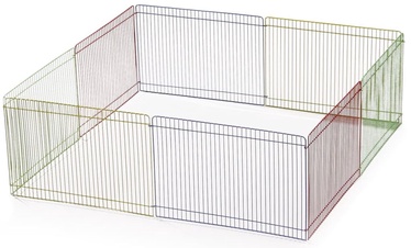 Grauzēju būris Beeztees Rodent Playpen, 850 mm x 850 mm x 340 mm