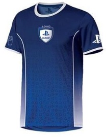 Licenced Playstation League Symbol Fade T-Shirt Blue L
