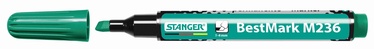 Stanger M236 BestMark Permanent Marker 1-4mm 10pcs Green 712007