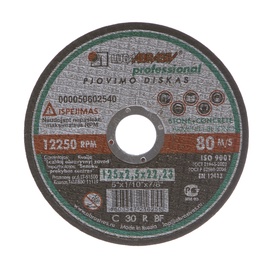 Lõikeketas Luga Abrasiv 125x2.5x22mm 54S