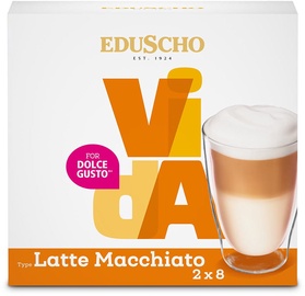 Eduscho Vida Dolce Gusto Macchiato 16 Capsules