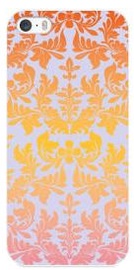 Muvit Flowers Cover For Apple iPhone 5/5s/SE Orange