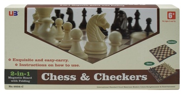 Male ja kabe U3 2in1 Chess & Checkers 525160025