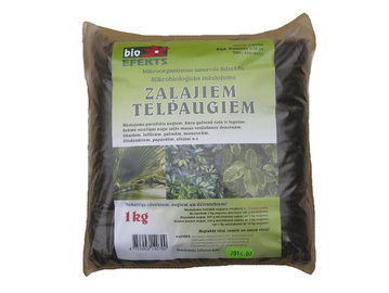 Bioloģisks mēslojums zaļiem telpaugiem 1kg