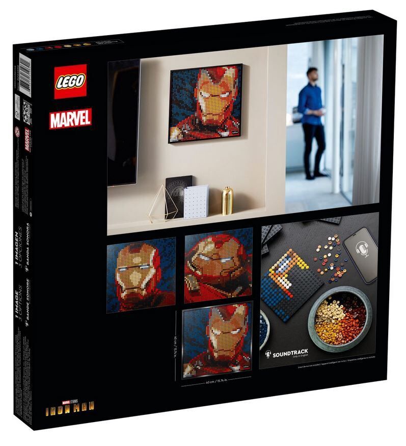 Konstruktor Constructor LEGO Art Marvel Studiose Raudmees 31199