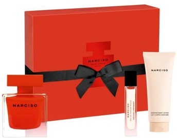 Narciso Rodriguez Narciso Rouge 90ml EDP + 75ml Body Lotion + 10ml EDP