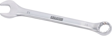 Kombinētā uzgriežņu atslēga Kreator, 245 mm, 21 mm