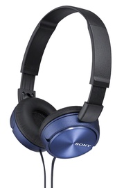 Vadu austiņas Sony MDR-ZX310, zila