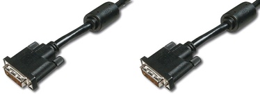 Assmann Cable DVI-D to DVI-D Black 10m