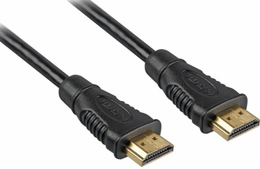 Juhe Sharkoon HMDI / HDMI, must, 15 m
