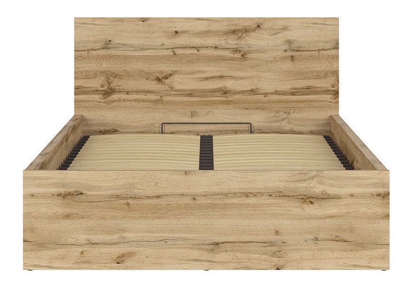 Кровать Tetrix B, 140 x 200 cm, коричневый, с решеткой