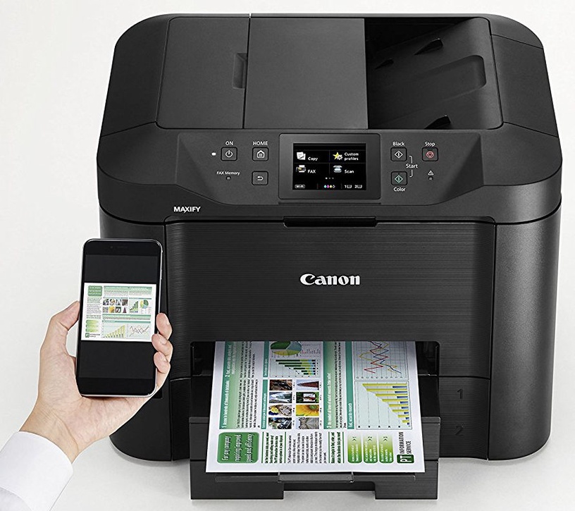 Daudzfunkciju printeris Canon MAXIFY MB5450, tintes, krāsains
