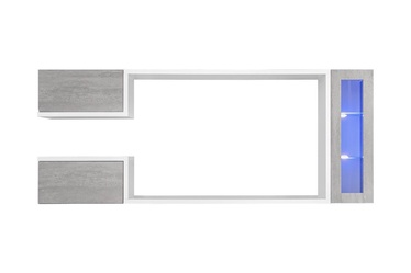 ASM Galaxy Living Room Wall Unit Set White/Grey