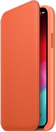 Apple Leather Folio Case For Apple iPhone XS Sunset