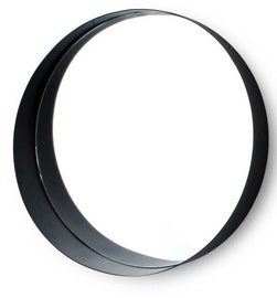 Mondex Alexia Mirror Black 30cm