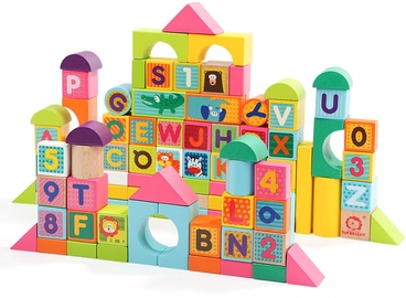 Klucīši TopBright Wooden Blocks