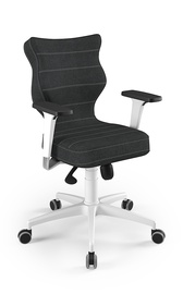 Офисный стул, белый/серый