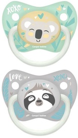 Lovi Orthodontic Silicone Soothers Exotic Animals 0-6m 23/920 Grey