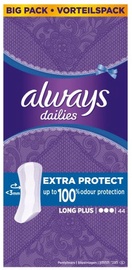 Always Dailies Extra Protect Panty Liners Long Plus 44pcs