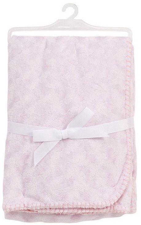 Плед BabyDan Double Fleece 6354-40, розовый, 75 см x 100 см