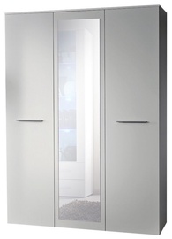 Skapis ASM Big White, 135x55x190 cm, with mirror