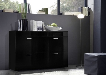 ASM Logo Chest Of Drawers Black