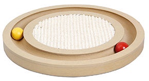 Kraapimispost kassile Karlie Flamingo Wooden Infinity, 29x2.5x29 cm