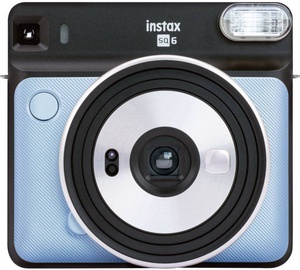 Fujifilm Instax Square 6 Aqua Blue + Instax Square Glossy
