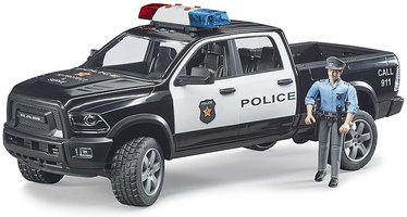 Детская машинка Bruder Police Pickup Ram 2500 02505, черный