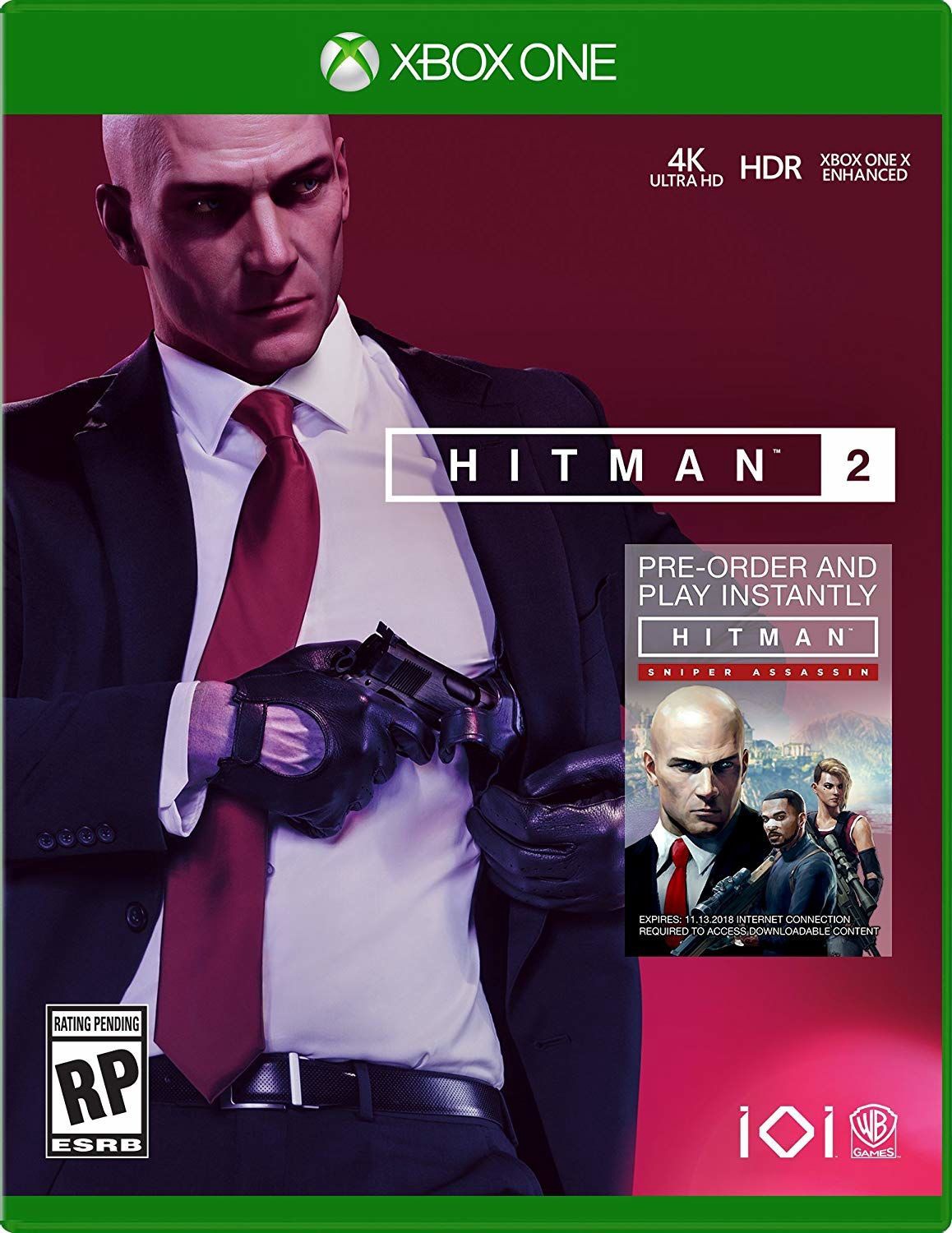 Игра Xbox One WB Games Hitman 2 - Ksenukai.lv