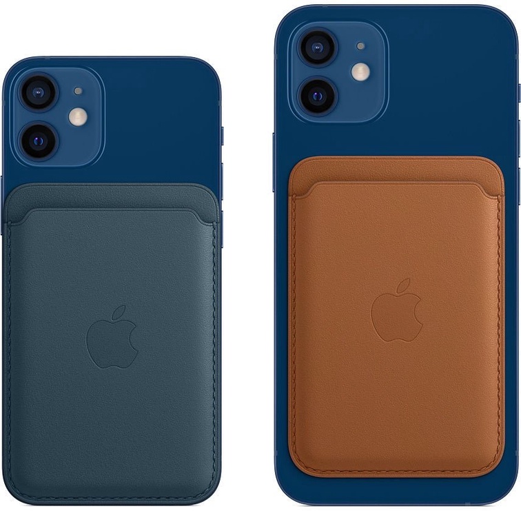 Кошелек Apple iPhone Leather Wallet with MagSafe, черный