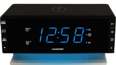 Radio modinātājs Blaupunkt R55Charge, melna