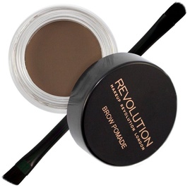 Makeup Revolution London Brow Pomade With Double Ended Brush 2.5g Ash Brown