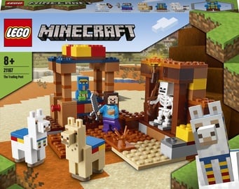 Konstruktors LEGO Minecraft Tirdzniecības vieta 21167, 201 gab.