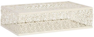 Home4you Rose Napkin Holder Teresa 24x12xH6cm Beige