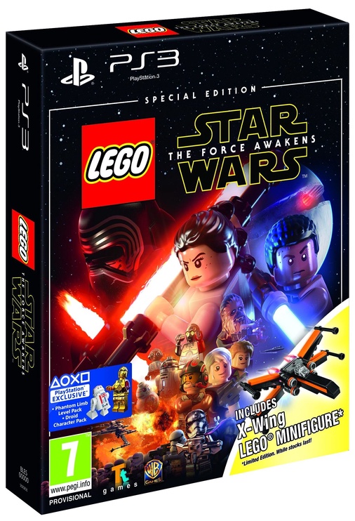 Игра для PlayStation 3 (PS3) WB Games LEGO Star Wars: The Force Awakens incl. X-Wing LEGO Minifigure