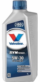 Машинное масло Valvoline 5W - 30, синтетический, для легкового автомобиля, 1 л