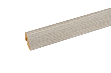 Põrandaliist tamm valge 18,5x38,5x2400mm