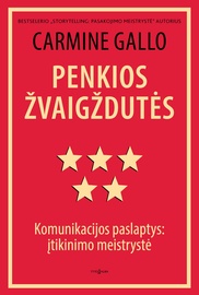 Knyga Penkios žvaigždutės. Komunikacijos paslaptys: įtikinimo meistrystė