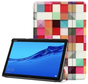 TakeMe Texture Book Case For Huawei MediaPad T5 10" Multicolor