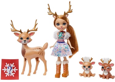 Кукла Mattel Enchantimals Rainey Reindeer Doll & Family