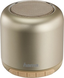 Hama Steel Drum Bluetooth Speaker Gold