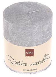 Eika Rustic Metallic 8x7cm Silver