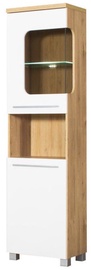 Bodzio Showcase Panama PA06 Left White/Dark Sonoma Oak