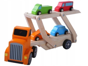 EcoToys Wooden Truck Tire With Cars