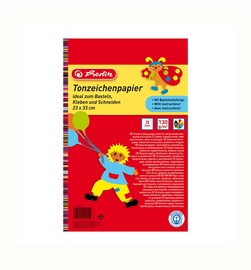 Värviline kartong, Herlitz, 20 lehte, A4